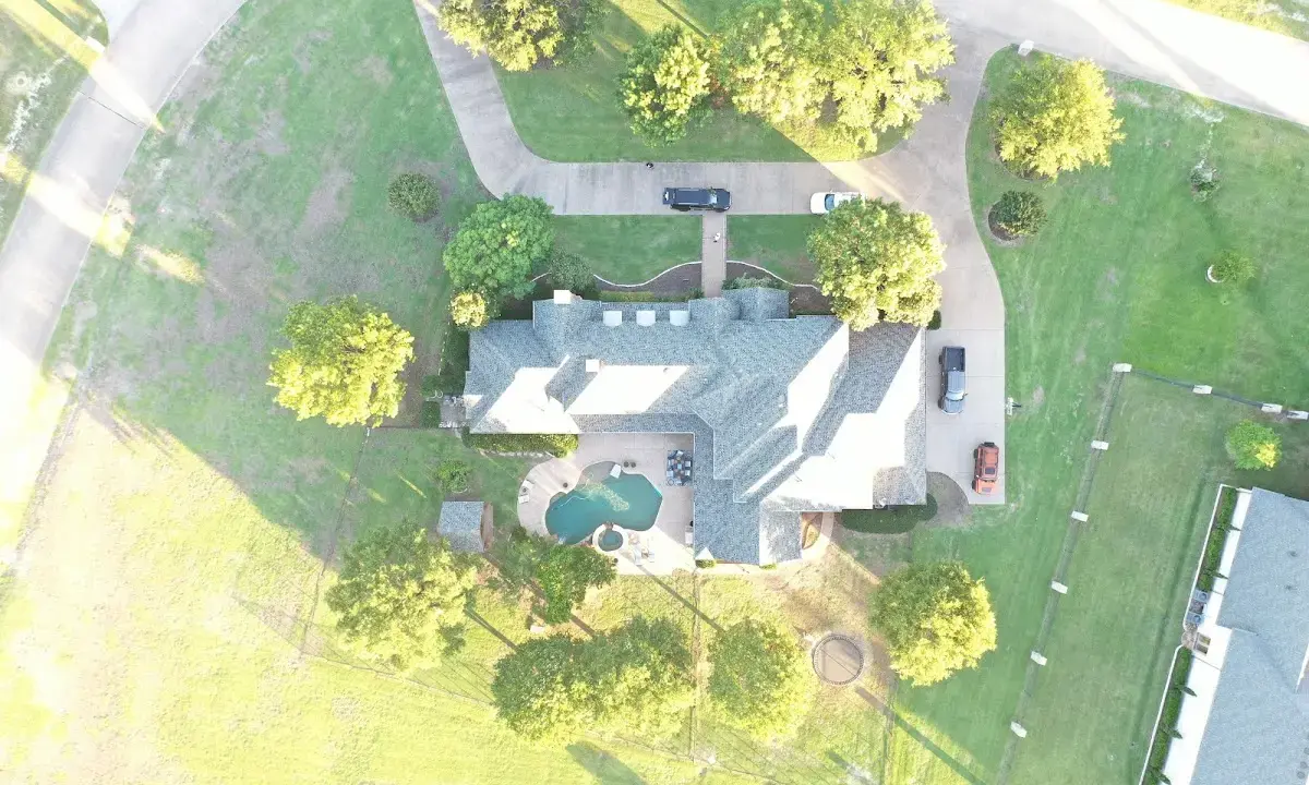 New shingle roof installation on a home in Mokena